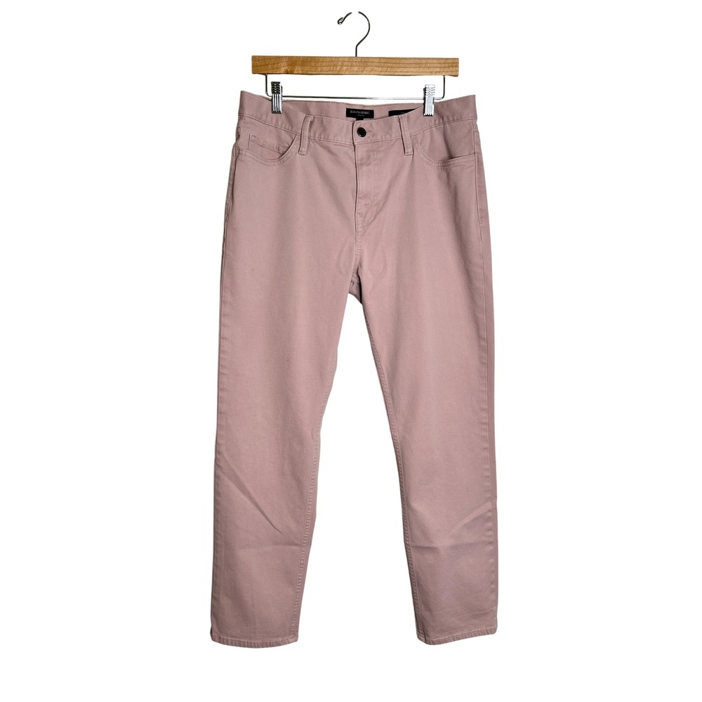 Banana Republic Traveler Slim Fit Pants - Vintage Rose - Size 33X30